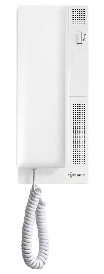GOLMAR θυροτηλέφωνο T-510R, universal, λευκό