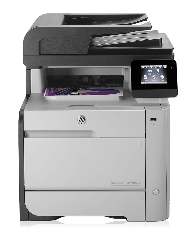 HP used Multifunction Printer M476NW, Laser, Color, low toner