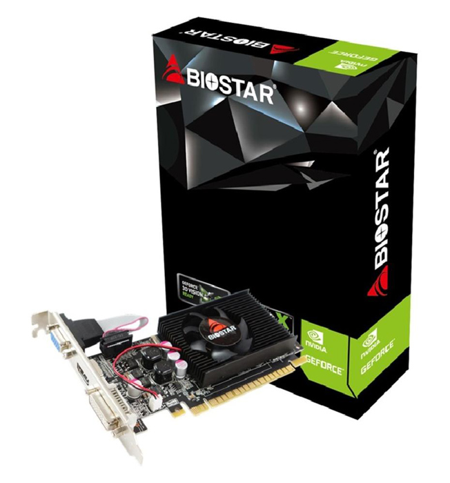 BIOSTAR VGA GeForce G210 VN2103NHG6-TB1RL-BS2, DDR3 1GB, 64bit