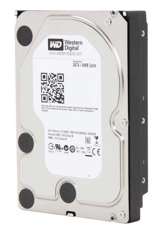 WD σκληρός δίσκος 3.5″ Purple Surveillance 1TB, 64MB, 5400RPM, 6Gb/s, FR