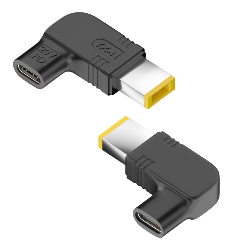 POWERTECH αντάπτορας τροφοδοσίας YX-11, USB-C σε Lenovo 11×4.5mm, μαύρος
